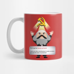 Karl Marx New Item Hammer and Sickle Mug